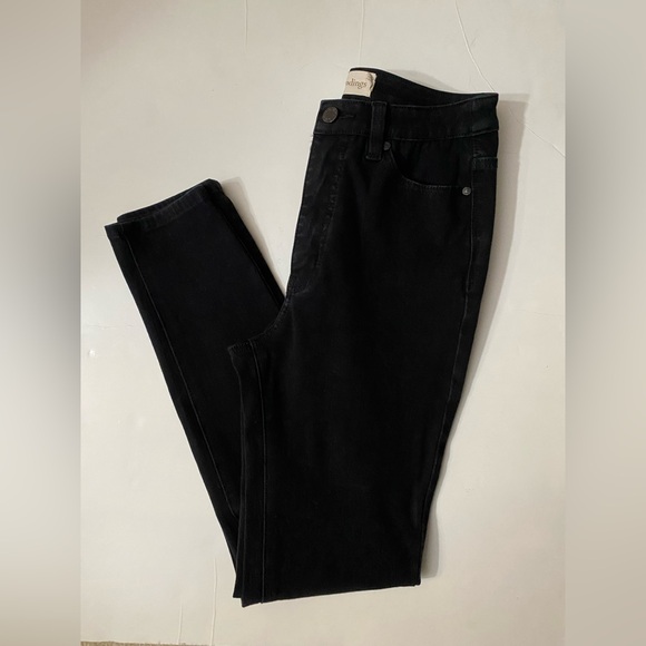 SOFT SURROUNDINGS, Fly Front Skinny Black Jeans Women’s size 4 - Picture 11 of 12